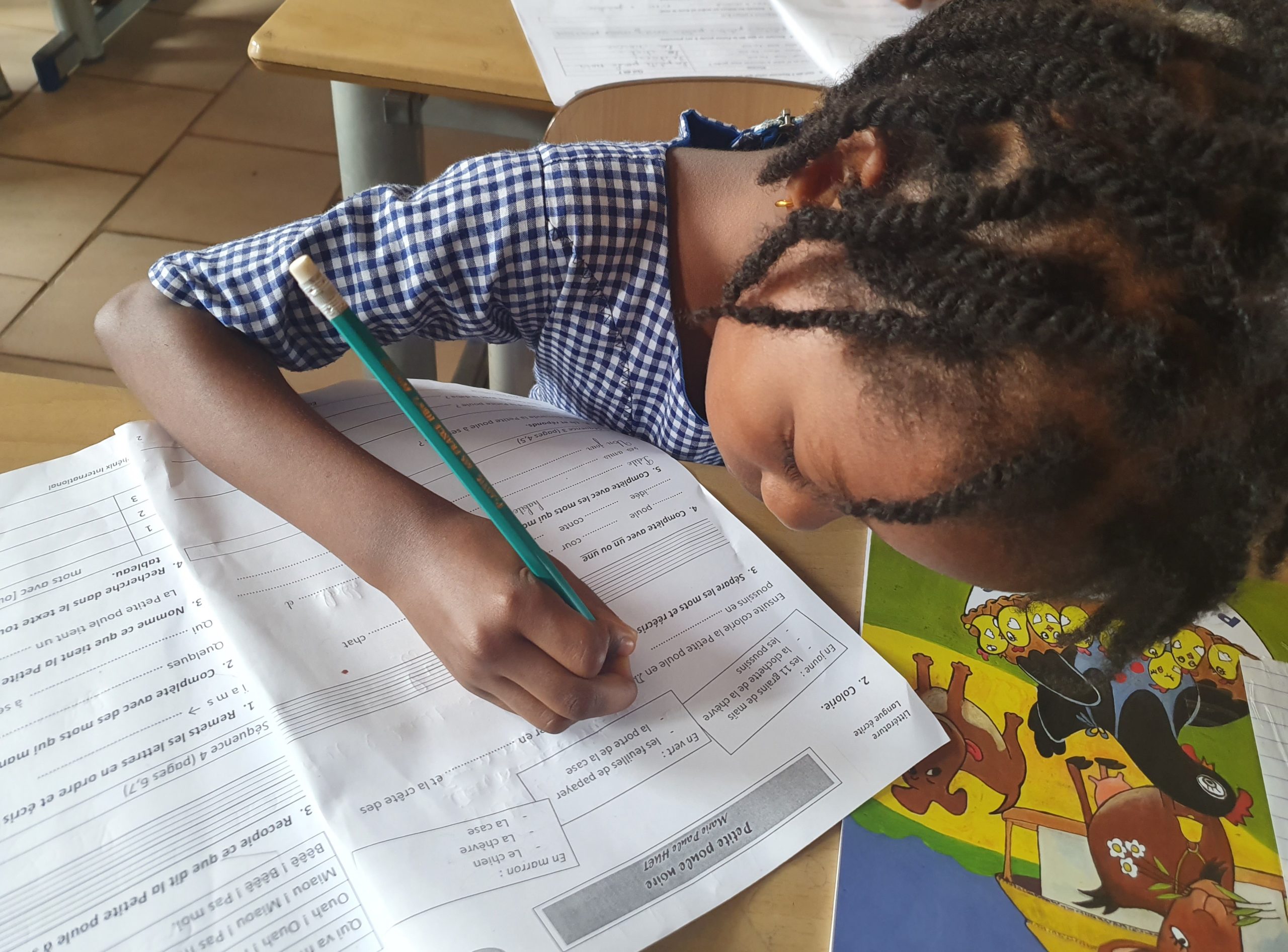 Activité d'école, déc. 2021
